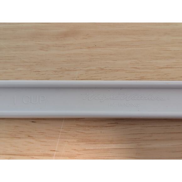 Weight Watchers Portion Control White Plastic 13" 1 Cup Measured Serving Spoon - Picture 3 of 3